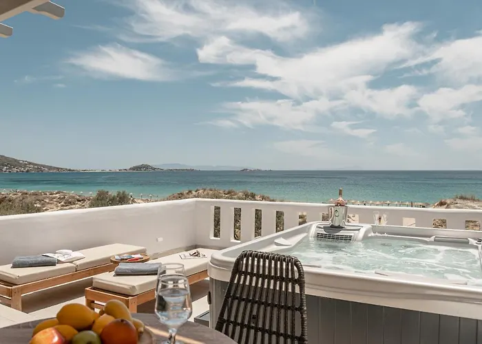 アパート Almiriki Naxos Beachside Living Pláka