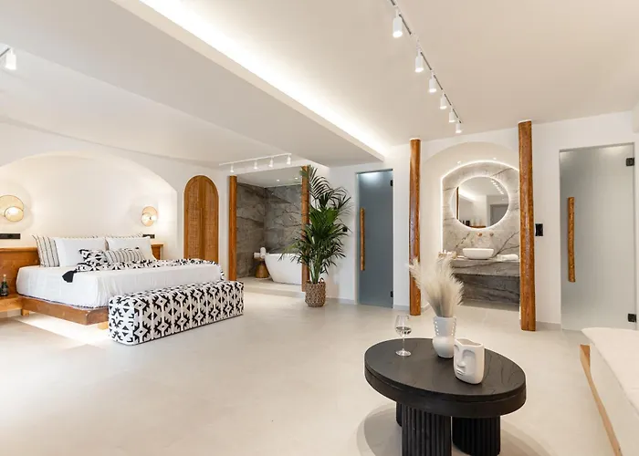 Almiriki Naxos Beachside Living Daire Pláka